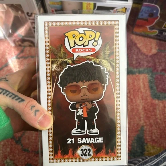 Funko POP! Rocks: 21 Savage #322 - Picture 10 of 10